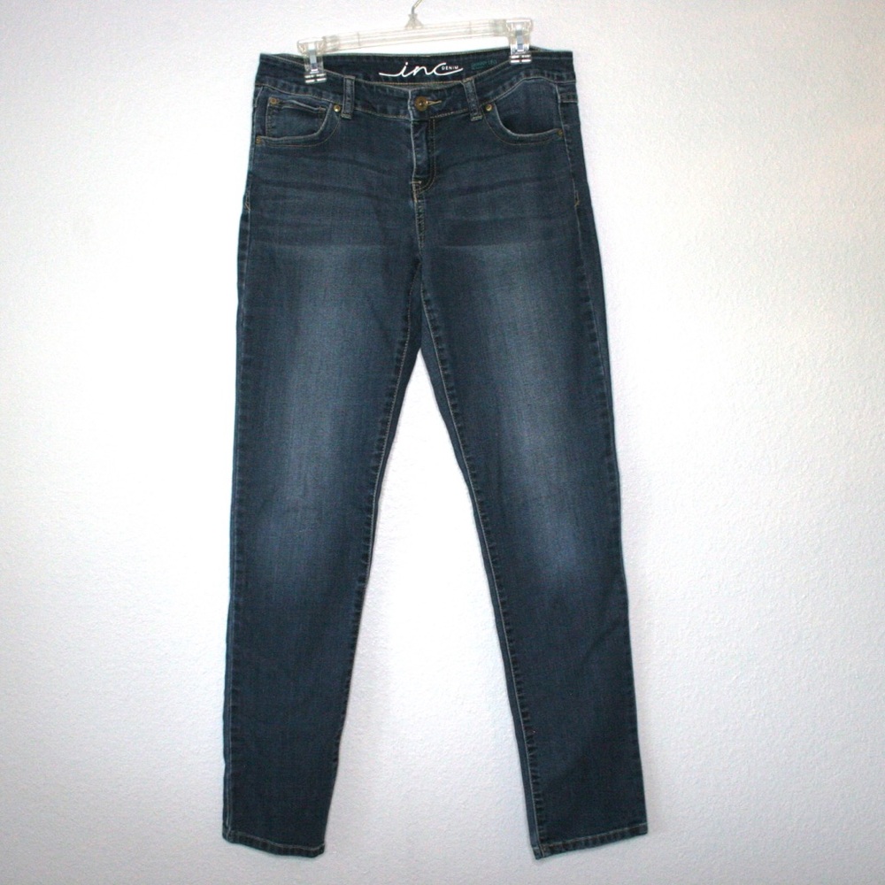 Size 10 Dark Wash Inc Skinny Leg Jeans